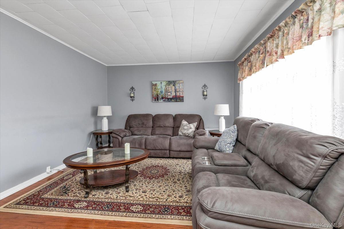 Front Living Room with Beautiful Hardwood Floors