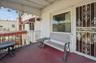 View of balcony, from primary bedroom