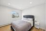 Bedroom with walk in closet