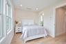 Bedroom with recessed lighting and light wood-type flooring