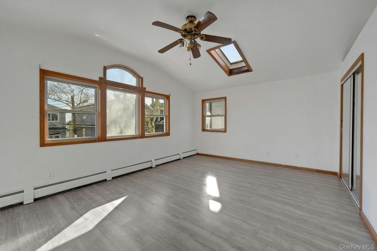 2nd floor primary bedroom with water view