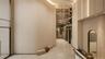 Hallway with a high ceiling