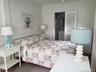 Bedroom with carpet flooring