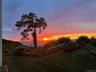 Sunset view from the deck