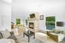 2nd story living and dining room