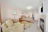 Primary Bedroom with gas fireplace