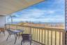 Deck featuring a water view