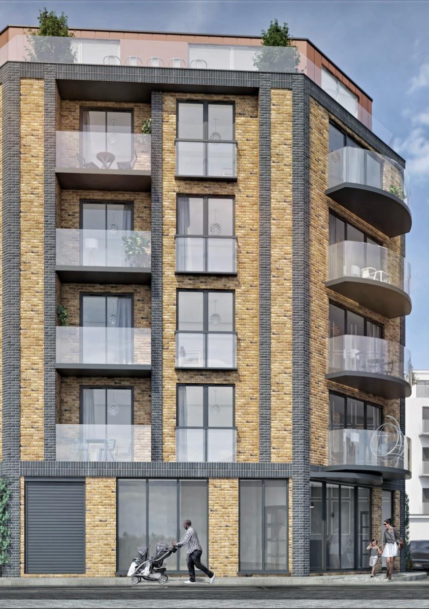 Branson House, Hounslow - Facade