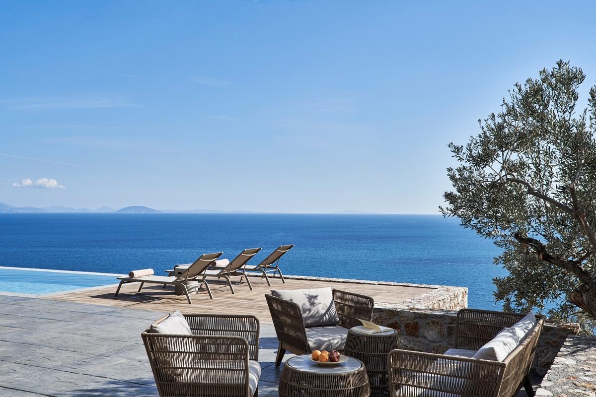 Nafplio Blue Villa for rent in Nafplio - Swimming Pool & View