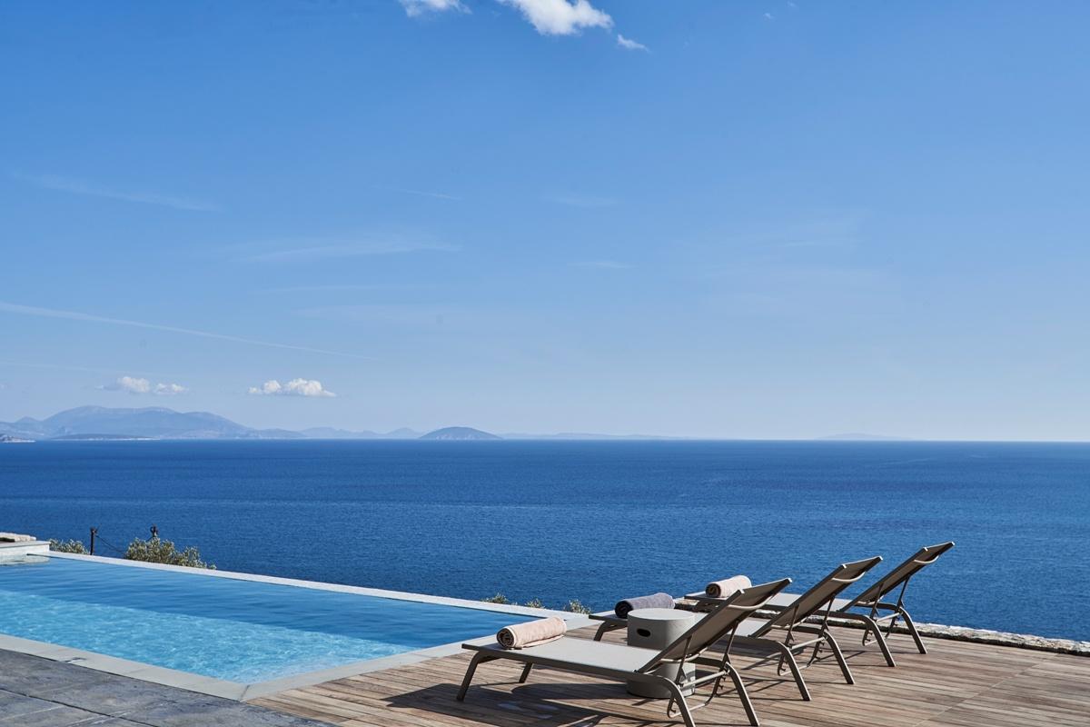 Nafplio Blue Villa for rent in Nafplio - Swimming Pool & View