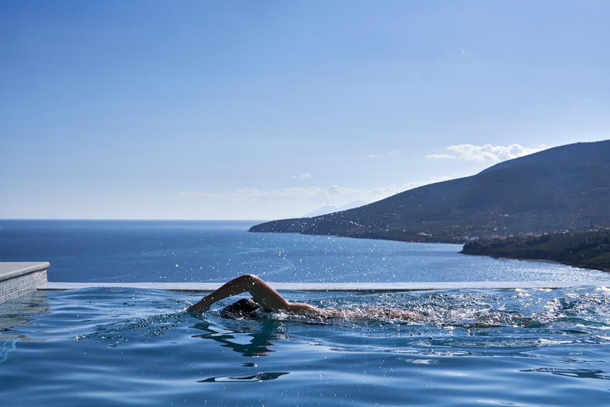 Nafplio Blue Villa for rent in Nafplio - Swimming Pool & View