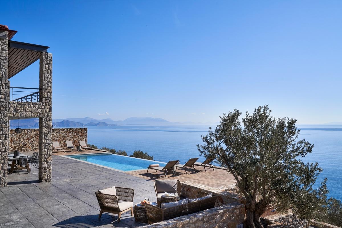 Nafplio Blue Villa for rent in Nafplio - Swimming Pool & View