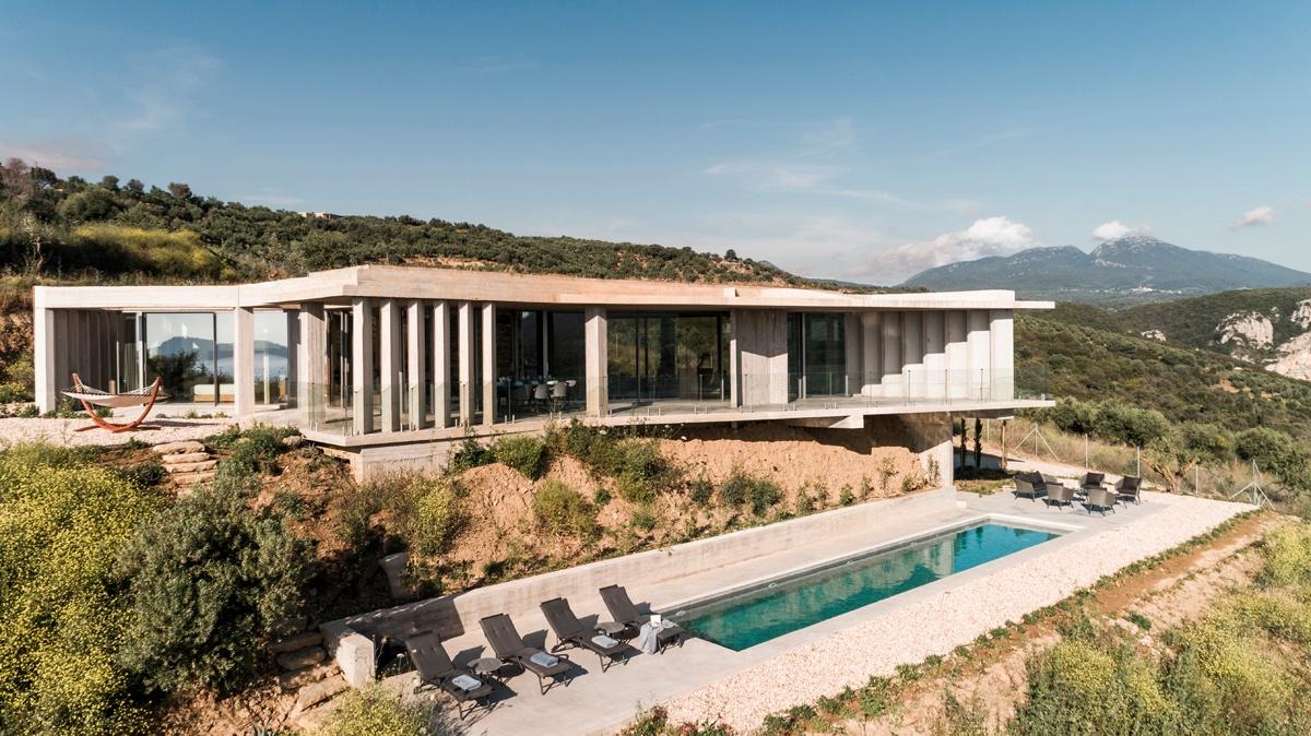 Villa Ge to rent in Messinia - Outdoor View of the villa