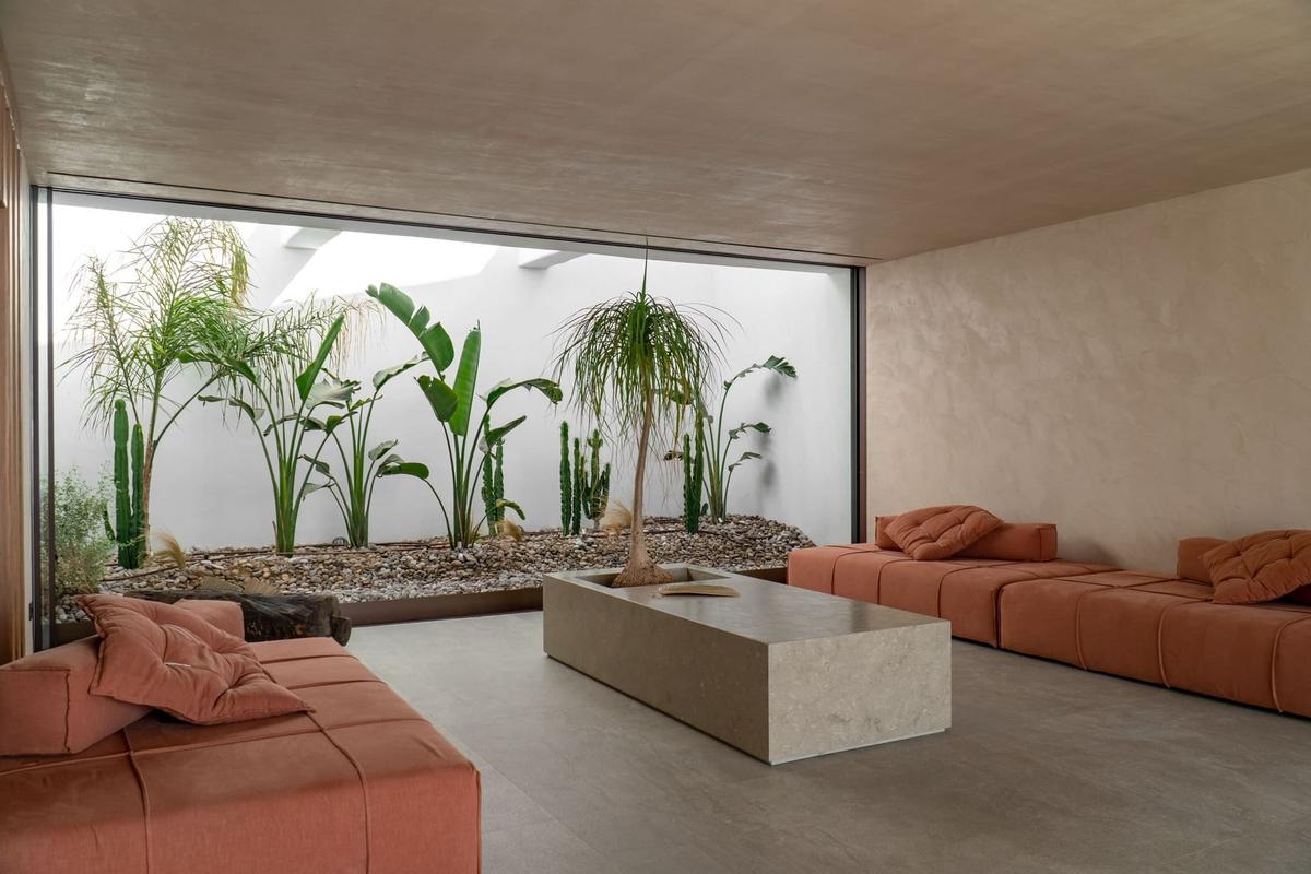 Villa Lithos to rent in Mykonos - Lounge Area