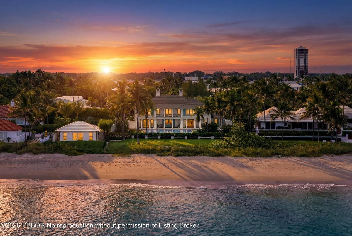 New Construction Ocean Front Estate
