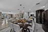 Open layout kitchen with dining for 6 & separate dining for 4-6. Total 12