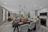 Open layout kitchen with dining for 6 & separate dining for 4-6. Total 12