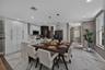 Open layout kitchen with dining for 6 & separate dining for 4-6. Total 12