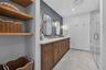 Primary Bathroom with Double Sink & Shower