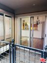 Side patio off dining area