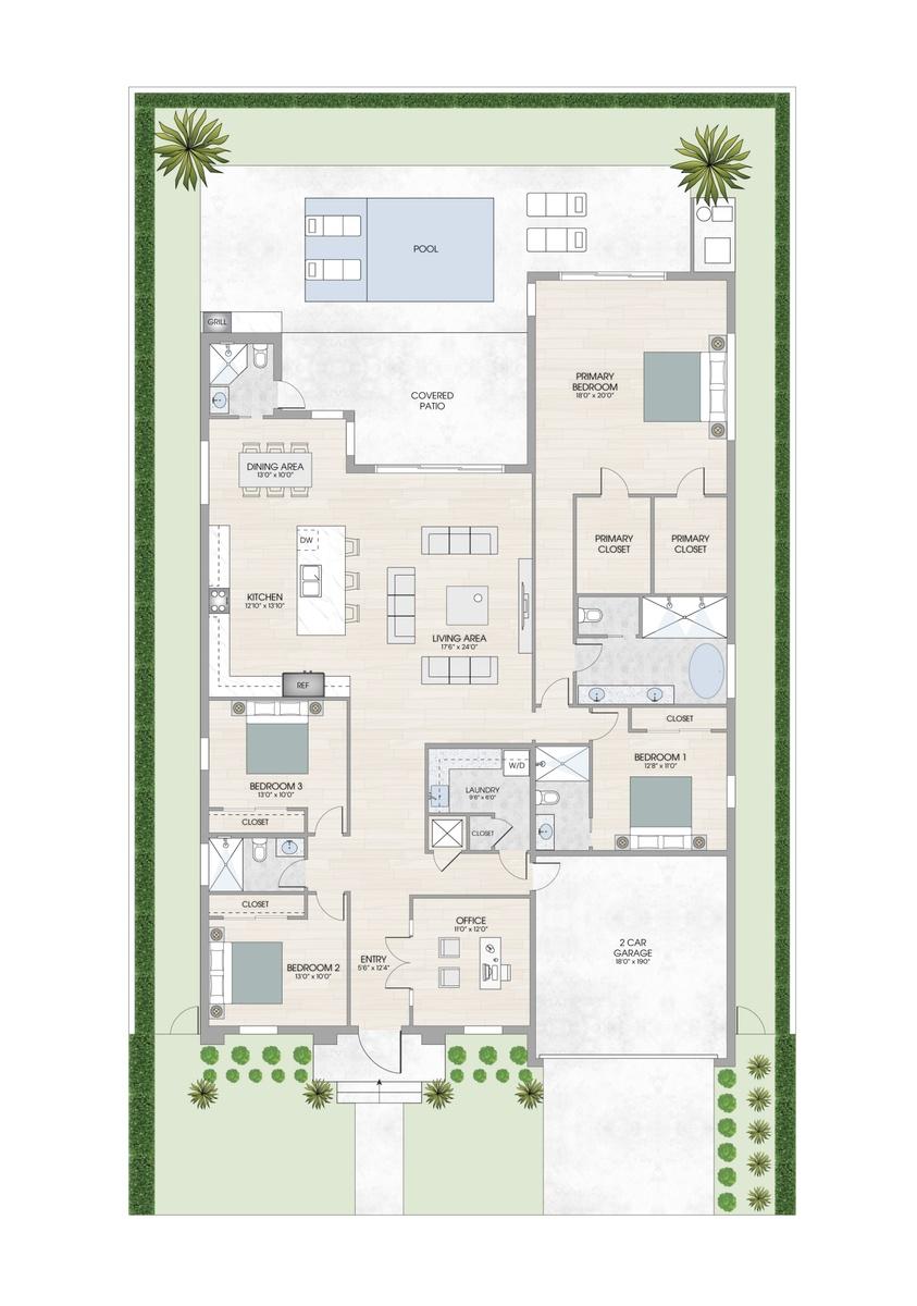 DISCLAIMER: All renderings, site plans, simulated views, floor plans, graphic images, drawings and all other information depicted are illustrative, an