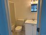 Full bath in primary bedroom