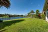 Large Yard overlooking lake