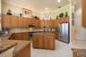 Kitchen with utility island