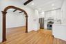 Wood Beamed High Ceiling