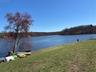 Beautiful lake ready for fishing, boating, relaxing.