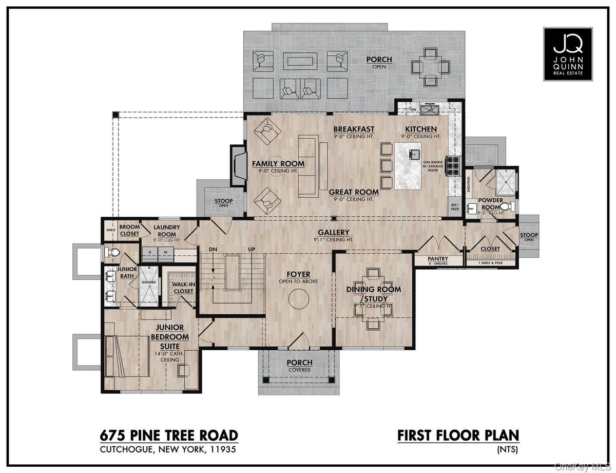 675 Pine Tree Rd., CutchogueFirst floor plan