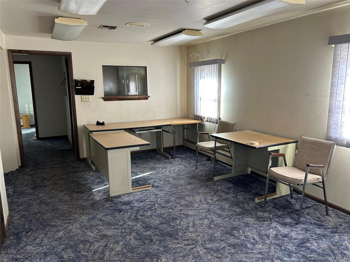 Office with baseboard heating