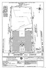 Survey showing the building and the lot- both lots including in sale