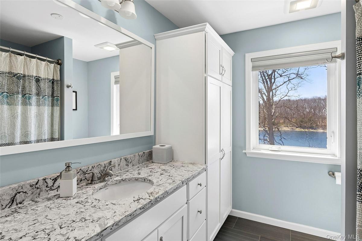 Tastefully finished bathroom with timeless details