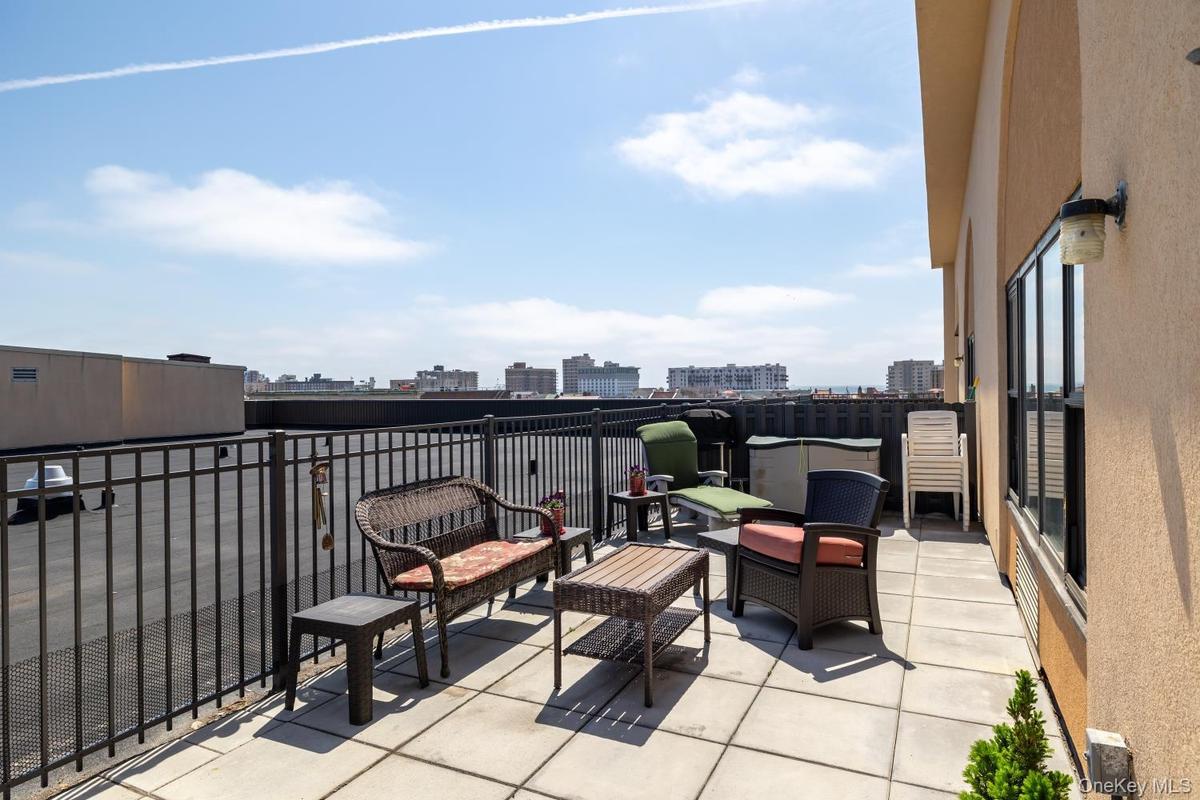 The patio is approximately 33 X 12 feet,
