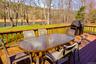 rear deck overlooking the river