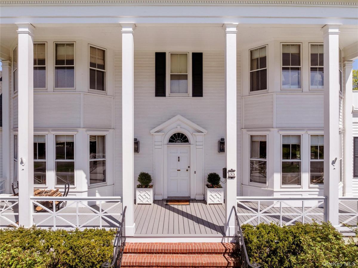 Gorgeous Front PorchWith Incredible Architectural Details