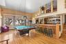 Rec room with billiards table and healthy amount of natural light