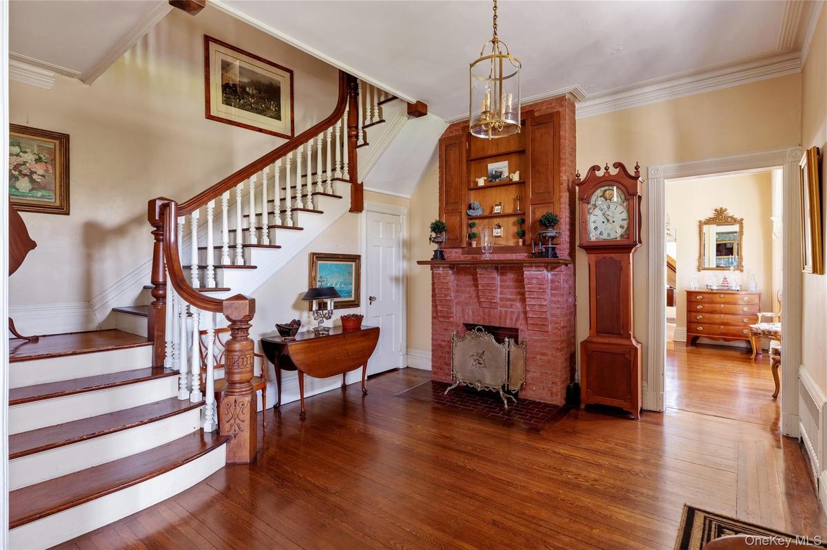 Front Entranceway with Original Musket Cabinet