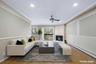 spacious living room that opens to dining room - leading to deck.