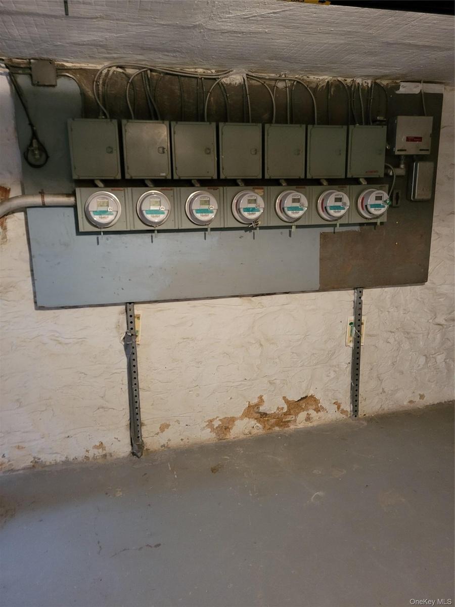 View of electric meters