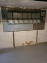 View of electric meters