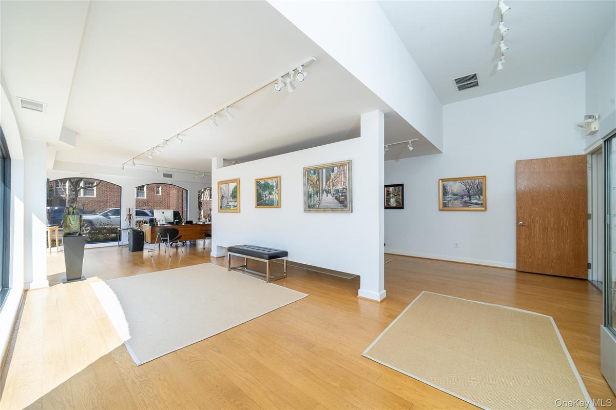 Retail Art Gallery on Main-Floor Pondfield Road Street Level. Upper Gallery.