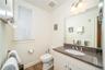 One of the two second-floor bathrooms, this one with a shower.