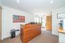 Second floor is currently used as a reception area, with walkout access to the rooftop terrace.