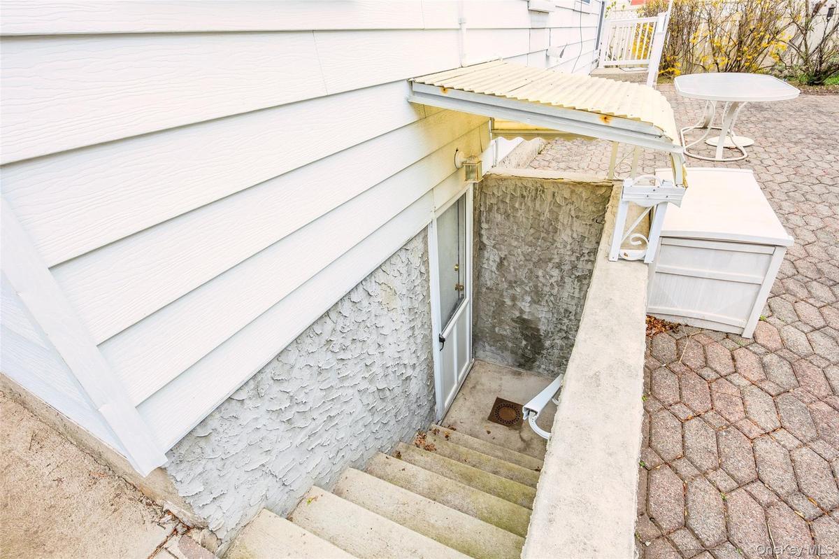 Basement outside entrance