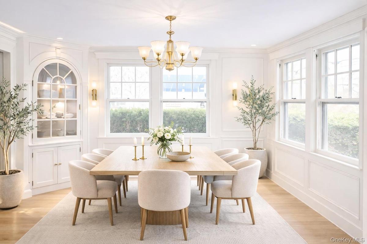AI Rendering of potential dining room possibilities.