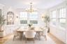 AI Rendering of potential dining room possibilities.