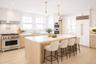 AI Rendering of potential kitchen possibilities.