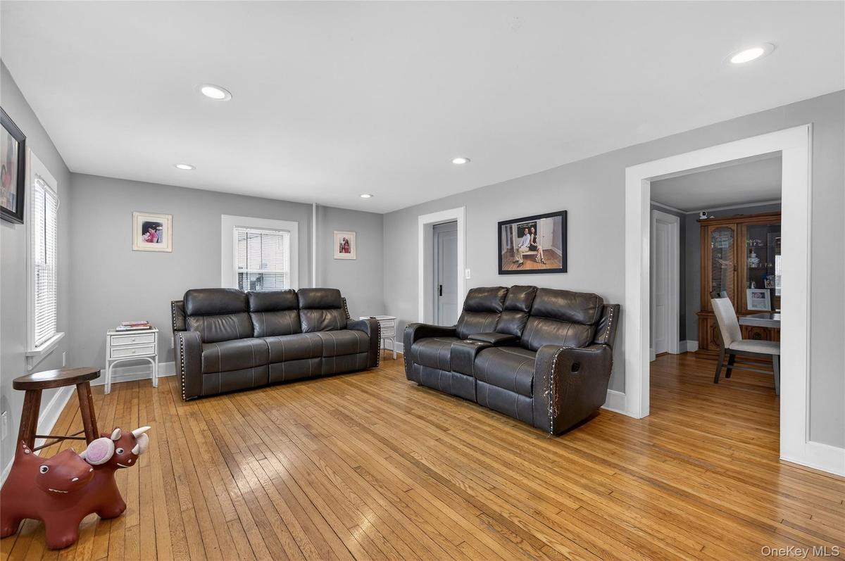 Living Room with doorway to the Formal Dining Room